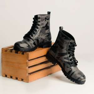 Polacco Police Camouflage Combat Boots